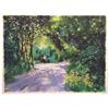 Image 1 : Aldo Luongo(b. 1940) Argentinian COUNTRY ROAD, color screenprint, signed in pencil, from the numb...