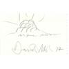 Image 1 : David Nash (b. 1945) British JUNE PLANTED, 1997, pencil drawing on paper, 4 x 6", signed and date...