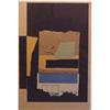 Image 1 : Louise Nevelson (1900-1988) American UNTITLED, 1986, color screenprint with extensive collage, si...