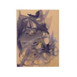 Elanore Nicholas (Berman) (20th Century) German UNTITLED, 1964, oil painting on canvas, 15 1/2 x...