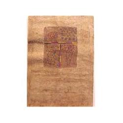 Manuel Ramirez (20th Century) Mexican UNTITLED, 1989, mixed media hand made Amalfi paper, 27 1/2...