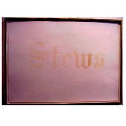 Ed Ruscha (b. 1937) American STEWS (W.38), 1970, organic color screenprint, signed in pencil, fro...