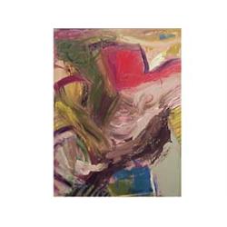 Guillermo Sienra (20th Century) MAN WITH RED HAT, 1990, oil painting on canvas, 56 3/4 x 44", sig...