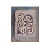 Image 1 : Nicholas Takis (1903-1965) American UNTITLED, oil painting on canvas, 10 x 8", signed lower left,...