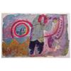 Image 1 : Theo Tobiasse (b. 1927) French L'HOMME ALA CRUCHE, color lithograph, signed in pencil, from the n...