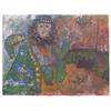 Image 1 : Theo Tobiasse (b. 1927) French KING SOLOMON, color lithograph, signed in pencil, from the numbere...