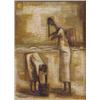 Image 1 : Jose Luis Toledo (20th Century) Mexican MUJERS EN LA PLAYA, 1963, oil painting on canvas, 13 1/2...