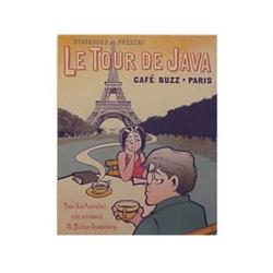 Gary Trudeau (20th Century) American LE TOUR DE JAVA, color lithograph, signed in pencil, artist'...