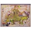 Image 1 : Jeffrey Vallance (b. 1955) American DINOSAUR, 1979, mixed media collage, 19 x 24 3/4", signed and...