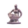 Image 1 : Alberto De La Vega (20th Century) Mexican SEATED WOMAN, 1966, cast bronze sculpture, from the num...