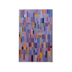 Bernard Zurcher (20th Century) Austrian SONORITE II, 1983, gouache on paper, 34 x 21", signed low...