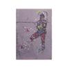 Image 1 : Folk & Outsider Art Randy Lee White, TURNS TO, hand painted color lithograph, signed in pencil, f...