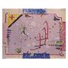 Image 1 : Folk & Outsider Art Randy Lee White, BELOW THE SURFACE, hand painted color lithograph, signed in...
