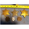 Image 2 : 6-Misc. Badges Toy Marshal, Deputy Sheriff, Correctional Officer, Fireman South Bay, ect.