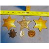 Image 3 : 6-Misc. Badges Toy Marshal, Deputy Sheriff, Correctional Officer, Fireman South Bay, ect.