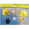 Image 4 : 6-Misc. Badges Toy Marshal, Deputy Sheriff, Correctional Officer, Fireman South Bay, ect.