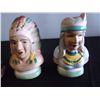 Image 4 : Three Sets of Vintage 1930’s Indian Kitsch Salt and Pepper Shakers Utilitarian and oh so collectible