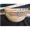 Image 1 : Handmade Indigenous Basket 5 3/4” x 9 3/4” A used basket and still useable. All sizes approximate