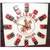 Image 1 : Hacienda Las Vegas Clock Original Las Vegas Clock from the Hacienda club made from Dice