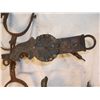 Image 2 : Vintage Spurs & Bits 1-Broken Visalia marked Bit with 2 large Conchos, 1-Vintage Broken Spade Bit wi