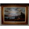 Image 3 : Indian Encampment Signed and Numbered Painting by Heinie Hartwig