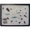 Image 1 : Misc. Arrowheads in Display Arrow points and quill Pins