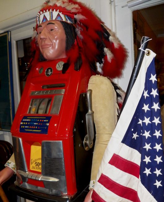 Mills Indian Slot Machine