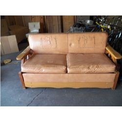 1950's Western Couch/Hide-a-bed