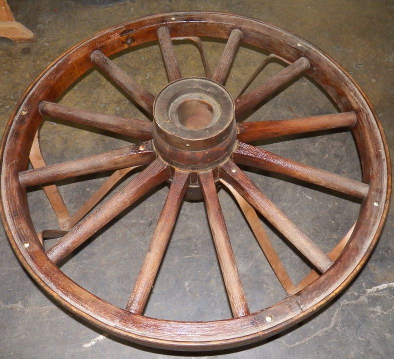 Wagon Wheel Coffee Table