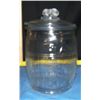 Image 1 : Clear Glass Planters Peanut Jar