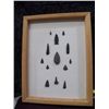Image 1 : 13 Arrowheads Framed