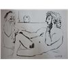 Image 1 : PICASSO - TWO FACES OF LOVE - GRAVEUR - 1954