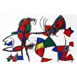 MIRO "LITHOGRAPHIA ORIGINAL X" 1975