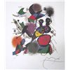 Image 1 : MIRO - "LITHO III"  LITHOGRAPH