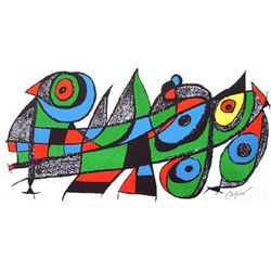 RARE MIRO ORIGINAL LITHOGRPH "JAPAN