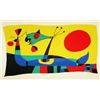 Image 1 : ANTIQUE MIRO ORIGINAL LITHOGRAPH (COMPOSITION 2) 1956
