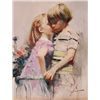 Image 1 : PINO "THE KISS" - HAND SIGNED  / EMBELLISHED