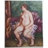 Image 1 : RENOIR  HAND COLORED ETCHING