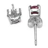 Image 2 : RUBY STERLING EARRINGS