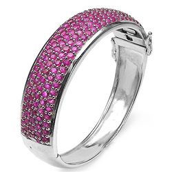 RUBY STERLING BRACELET