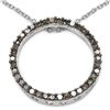 Image 1 : CHAMPAGNE DIAMOND STERLING PENDANT