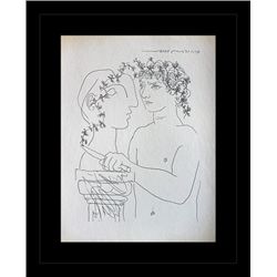 1956 ANTIQUE PICASSO LITHOGRAPH