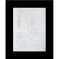 1956 ANTIQUE PICASSO LITHOGRAPH