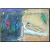 Image 1 : CHAGALL 1977 "DAPHNIS AND CHLOE" LITHOGRAPH