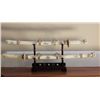 Image 1 : BONE SWORD SET 32" - HAND CARVED