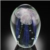 Image 1 : ART GLASS TRIPLE JELLYFISH GLOW IN THE DARK