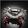 Image 1 : ART GLASS CRAB - UNIQUELY HAND CRAFTED