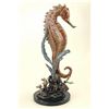 Image 1 : SEAHORSE BRONZE SCULPTURE