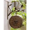 Image 1 : BIRD ON BRANCH CLOCK & THERMOMETER
