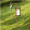 Image 1 : FROG LANTERN GARDEN STAKE